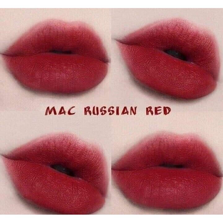 MAC Matte Mini Lipstick #Russian Red